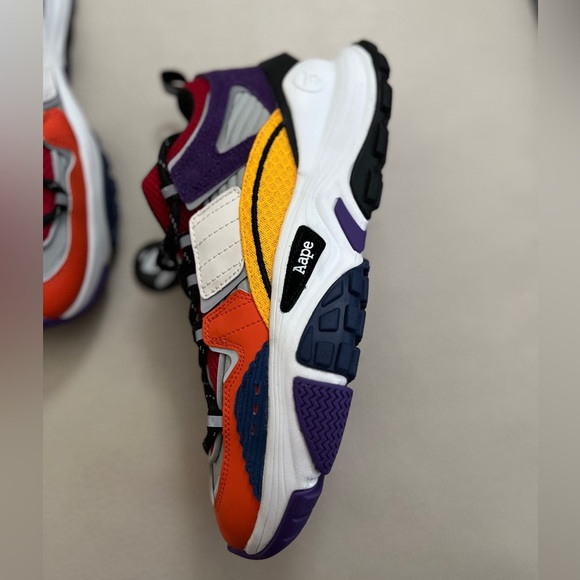 NWT - AAPE by A Bathing Ape (BAPE) Chunky Sneakers - Men Size 7/Women Size 9 - Picture 4 of 11